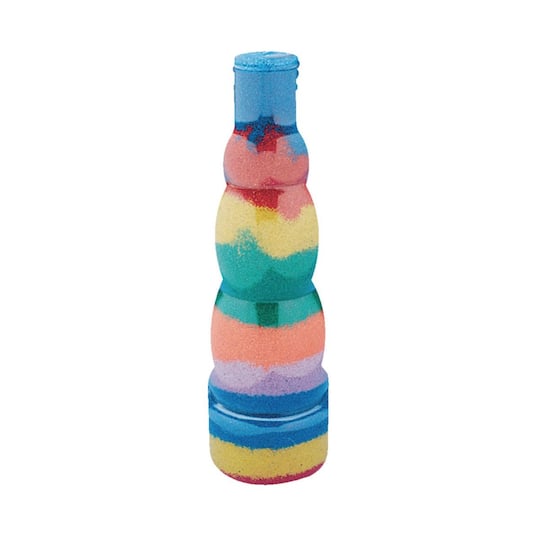 S&#x26;S&#xAE; Worldwide Tall Bubble Sand Art Bottles, 6ct.